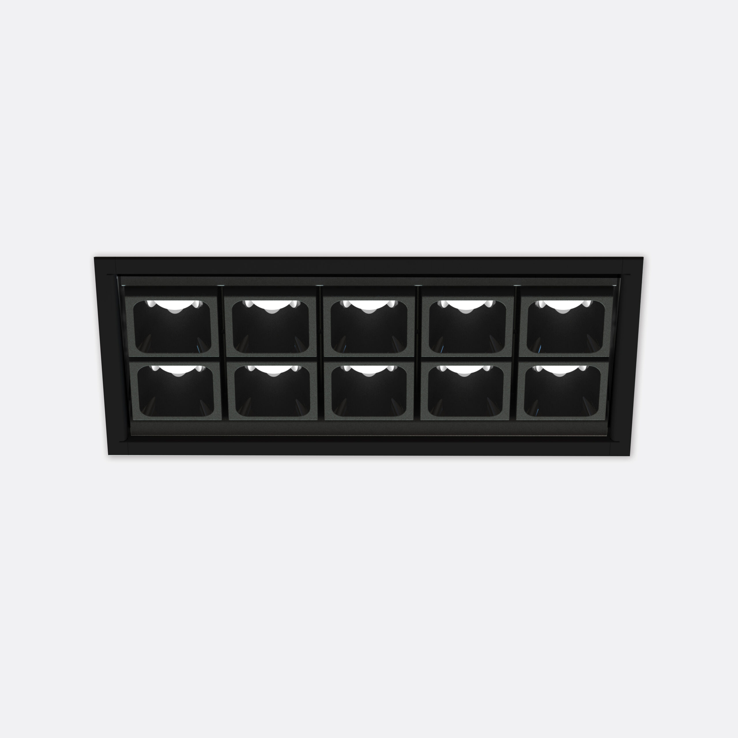 Leva 5+5 incasso frame - kit - immagine 3